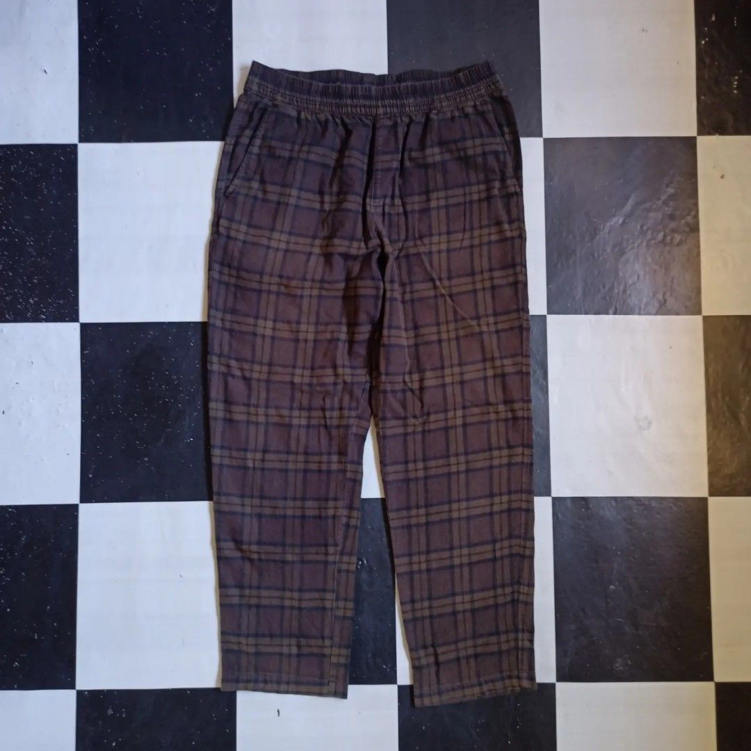 Uniqlo Flannel Pants, Women's Fashion, Bottoms, Other Bottoms on Carousell