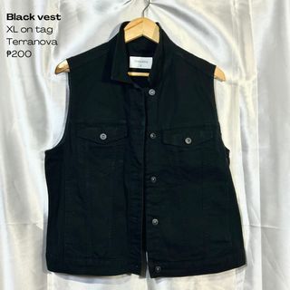 [UNISEX] Goth Black Vest