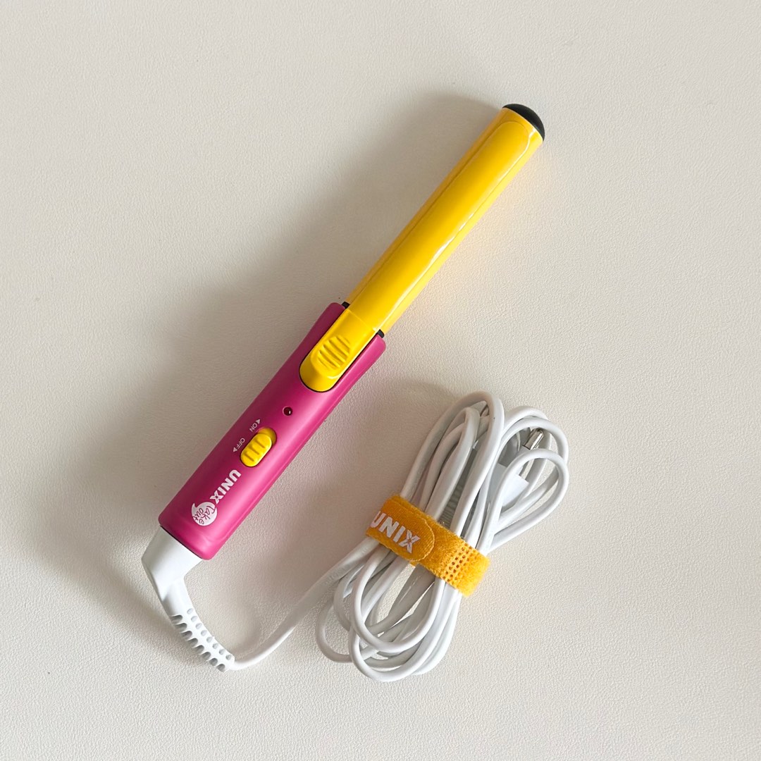 Unix Mini Travel Hair Curler Curling Tongs
