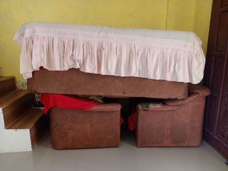 Very Old leather Sofa