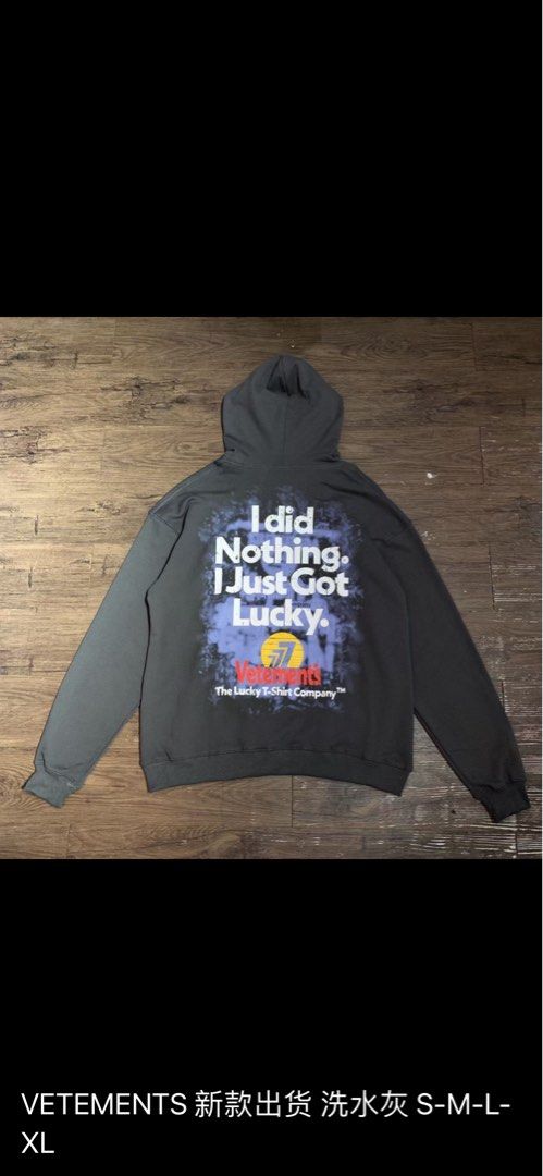 Vetements hoodie hoodie cheap