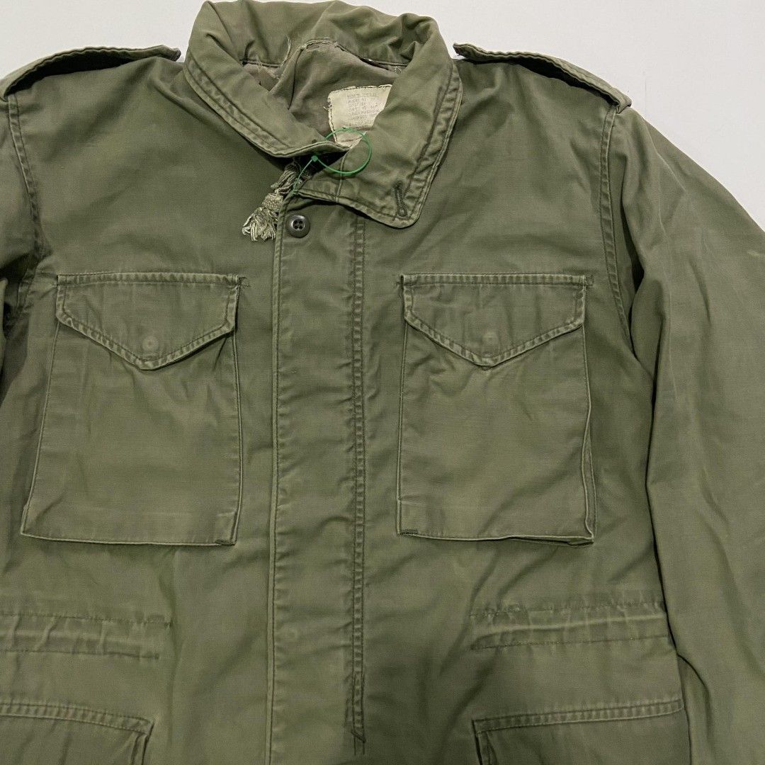 Vintage Alpha Industries US ARMY M 65 2nd Model Field Coat Jacket Fatigue Men s Fashion Coats Jackets and Outerwear on Carousell
