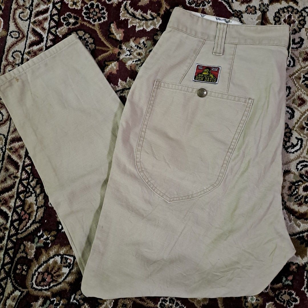 Vintage Ben Davis Yellow Label Pants Men s Fashion Bottoms