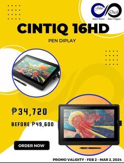 Wacom Cintiq 16 HD Promo Sale