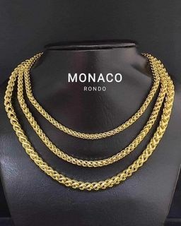 18k VVSPL Monaco rondo necklace