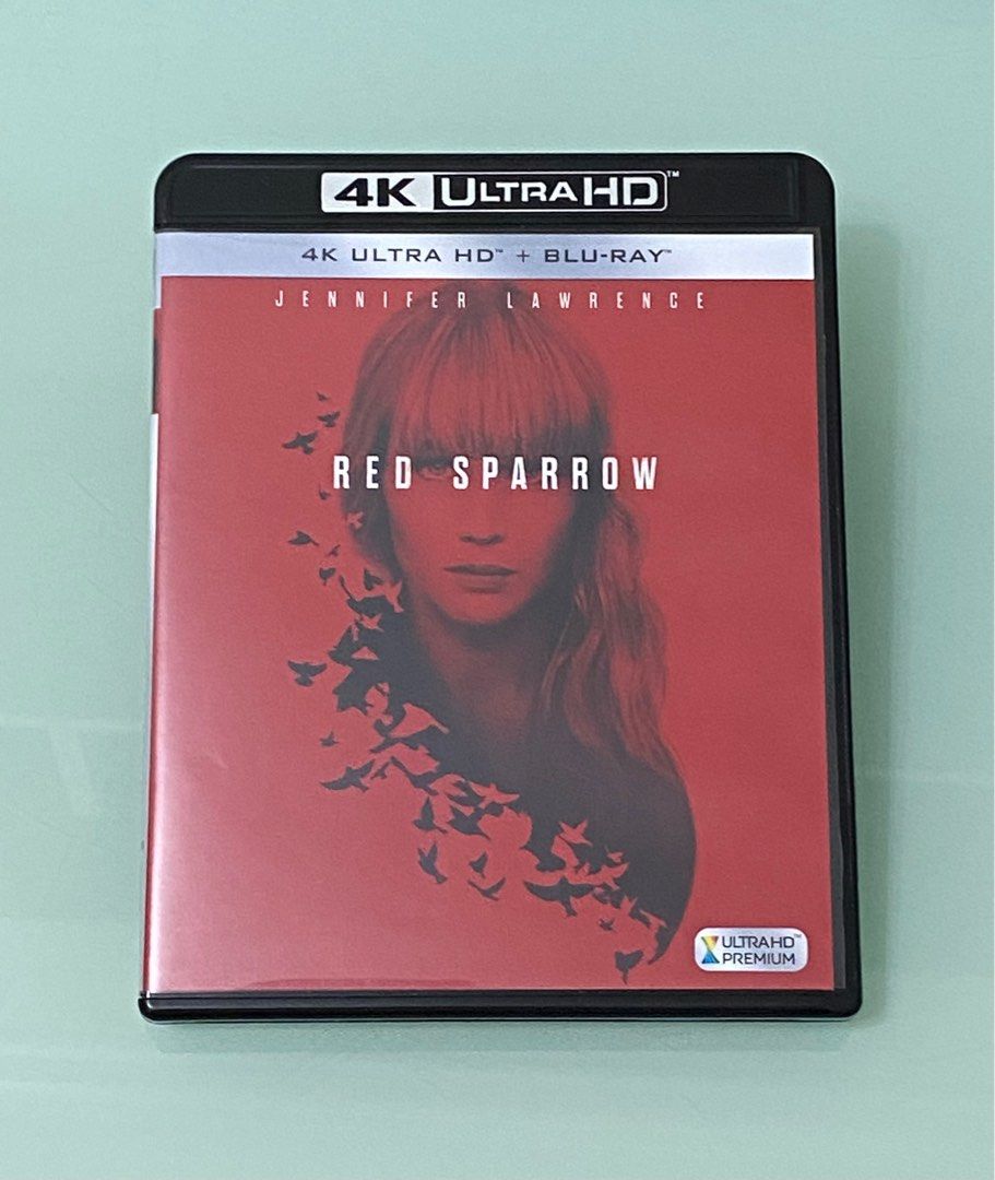 98%新/ 行版電影4K ULTRA HD + BLU-RAY / RED SPARROW 紅雀特工/ 繁體中文字幕