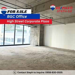 🏢 For Sale BGC Office: High Street South Corporate Plaza: 95 sqm Bare Office Space 🌆