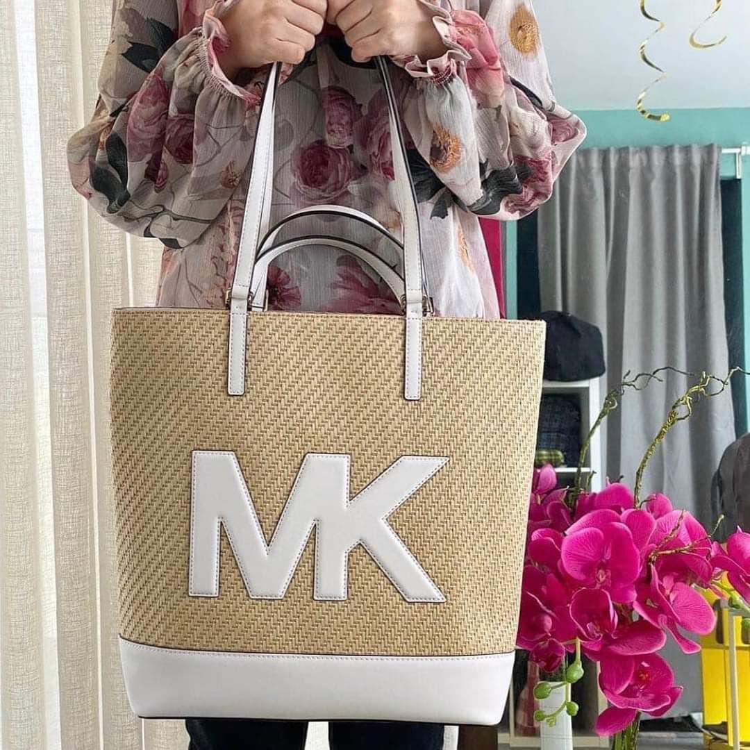 MICHAEL KORS MK STRAW PYTHON CAPSULE