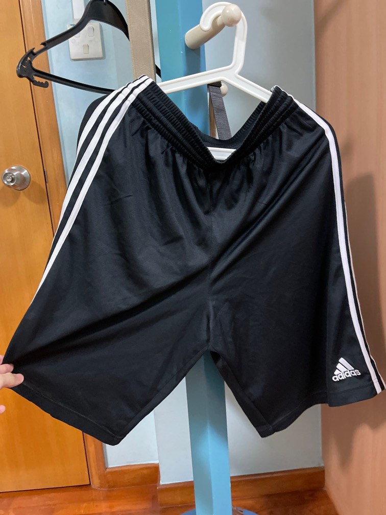 Mens adidas knee length best sale shorts