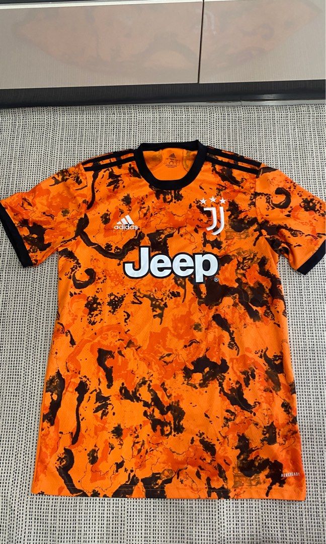 Juventus store shirt orange
