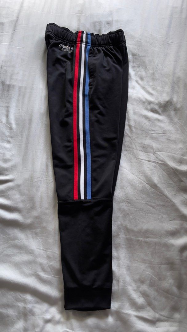 Adidas Red White and Blue Stripe Track Pants for 11 12yo