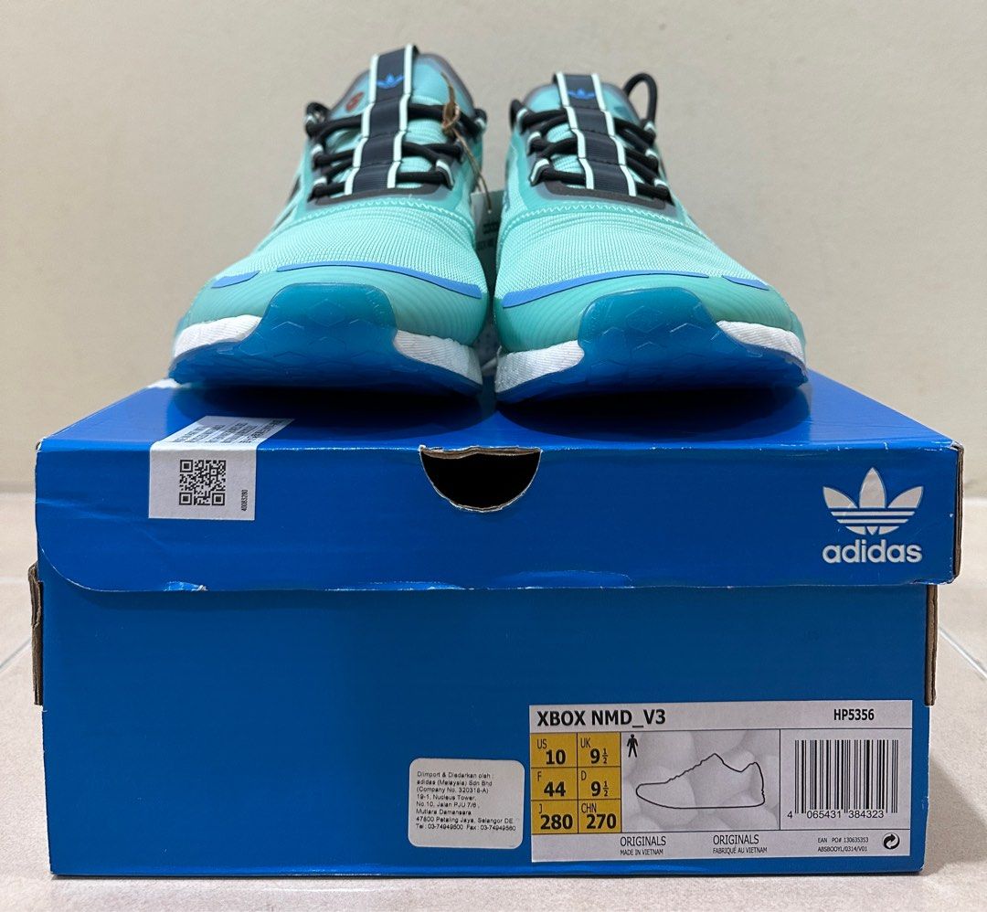 adidas gazelle silver green womens adidas Xbox NMD_V3 Mens Running Shoes (Green/Blue)