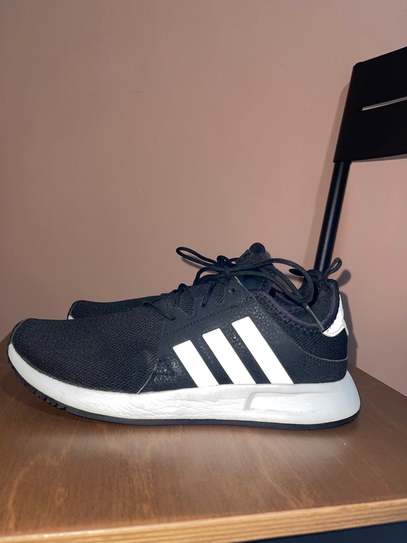 Adidas Running XPLR Black White Fesyen Pria, Sepatu Sneakers