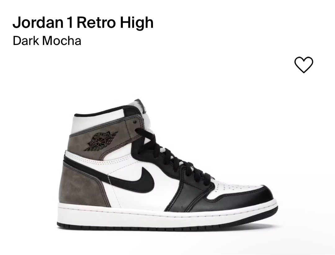 mocha ones jordans