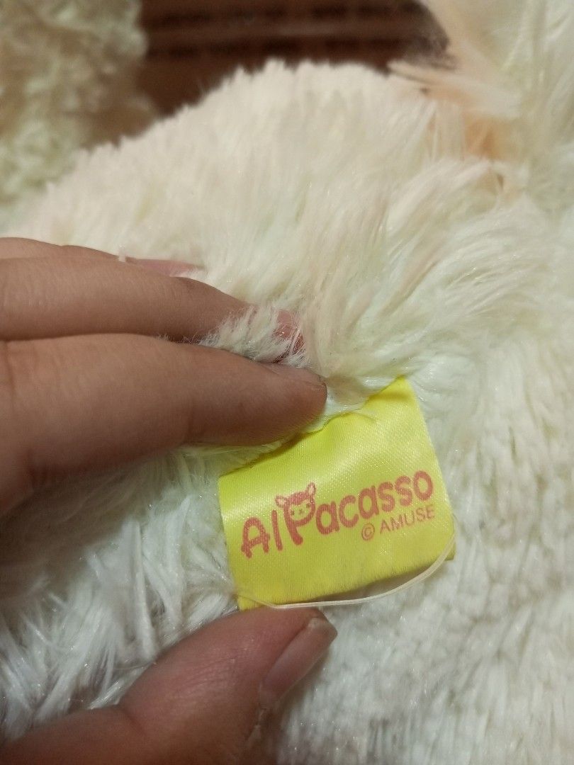 Amuse Alpacasso (Category: Plushies & Soft Toys) located in Bulacan. Submitted by zzzzen_ (Listing ID 1286498877, Image 3). Description: 🧸Stuffed Toys Declutter🧸 📌MOP: Gcash 📌MOD: Discuss through pm 📌All stuffed toys are preloved and was stored in an attic for quite some time. 📌Open to a LITTLE bit of haggling PHP 150 each Please don't hesitate to send a pm if you have more questions.
