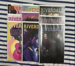 Archie Comics: Riverdale Comic Book Volume 1 to 9