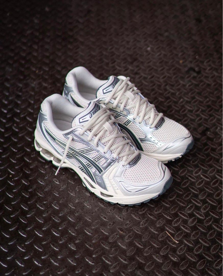Asics Gel Kayano 14 Birch Dark Pewter, Men's Fashion, Footwear ...