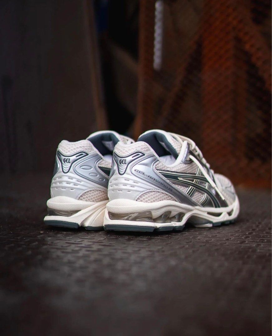 Asics Gel Kayano 14 Birch Dark Pewter, Men's Fashion, Footwear ...