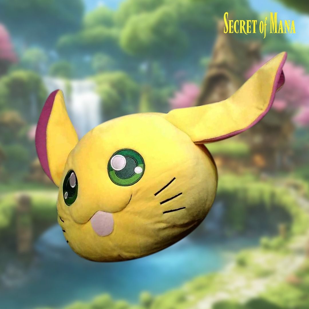Big 16 Inch Rabite Secret of Mana 2 Video Game Anime Plush Stuffed