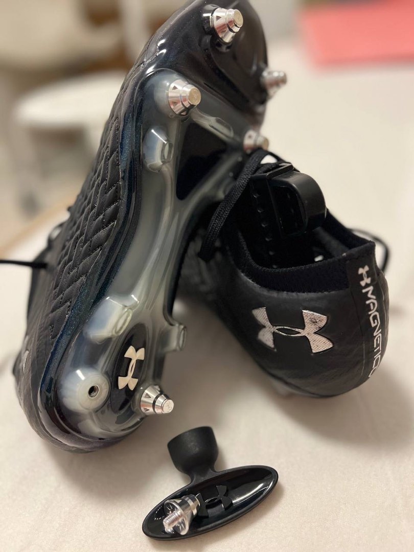 Black under armour rugby boots discount