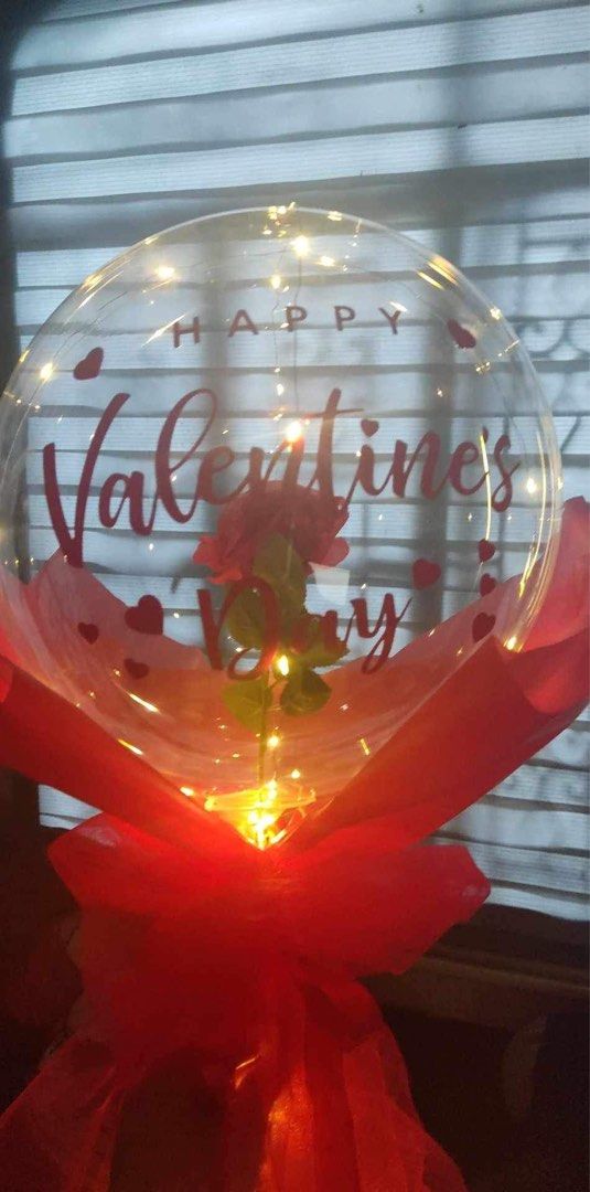 Bobo Balloon for Valentines Day (Category: Gift Baskets & Hampers) located in Cavite. Submitted by thebeautifulsummer (Listing ID 1286496931, Image 2). Description: Bagtas Tanza Location. Lalamove Delivery.