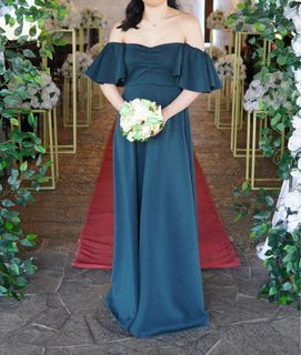 Bridesmaid Dress - Emerald Green