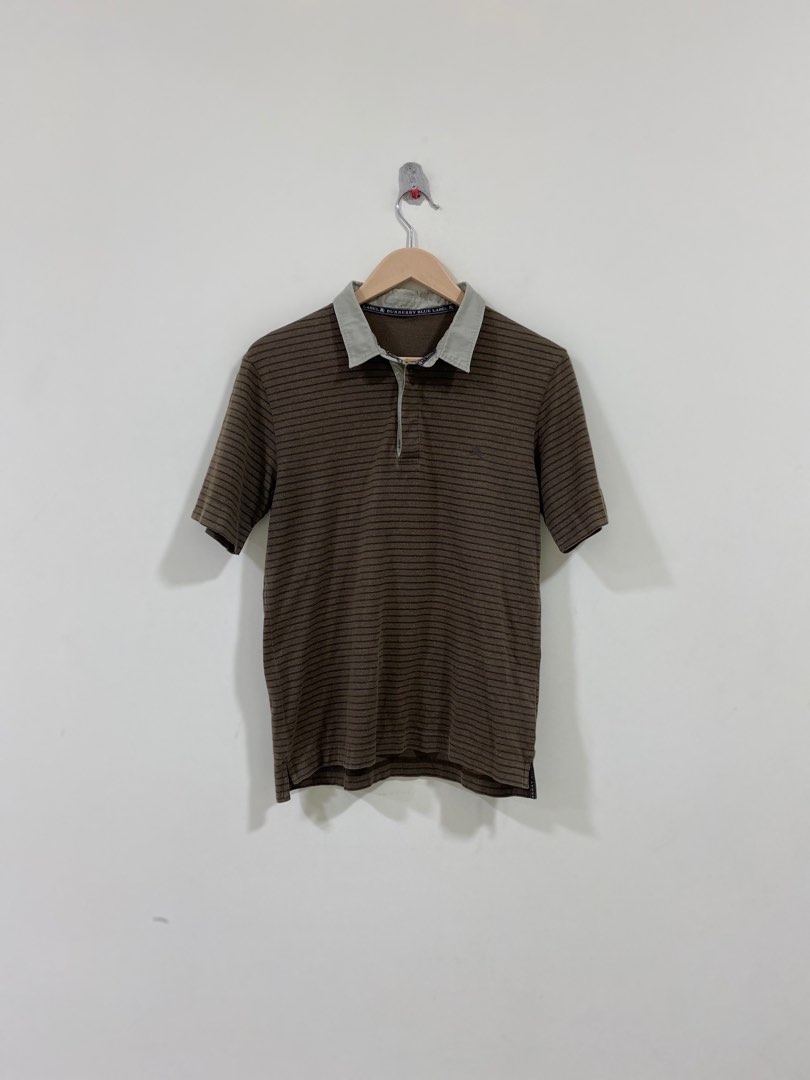 Burberry blue label polo shirt 2025