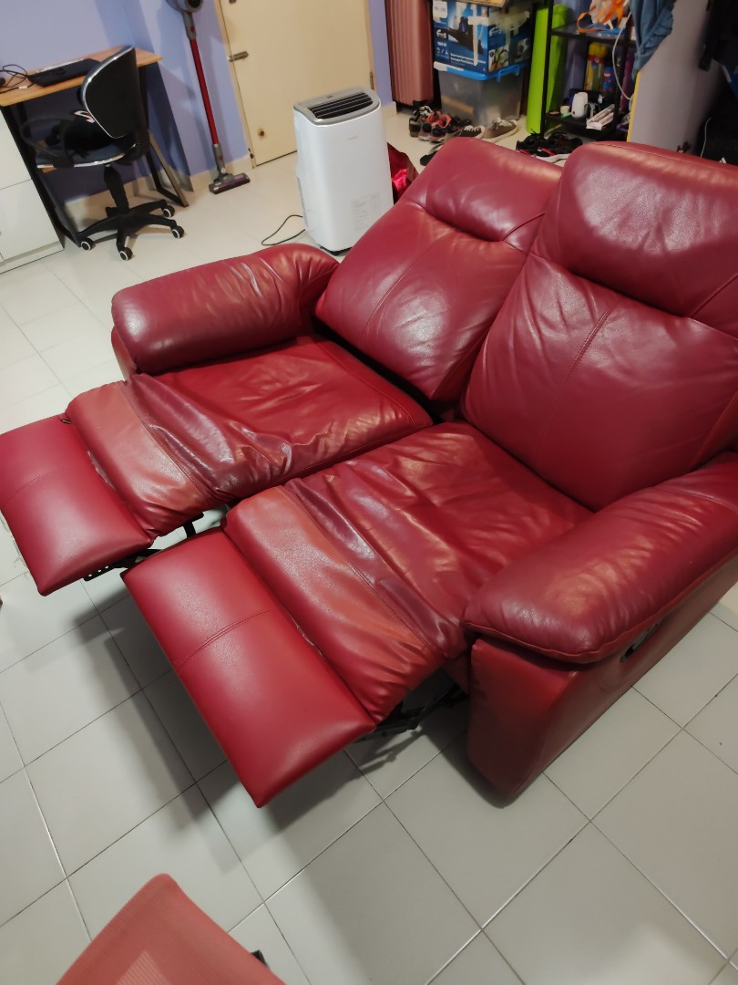 Can Lean Back Recliner Sofa 2 Seater