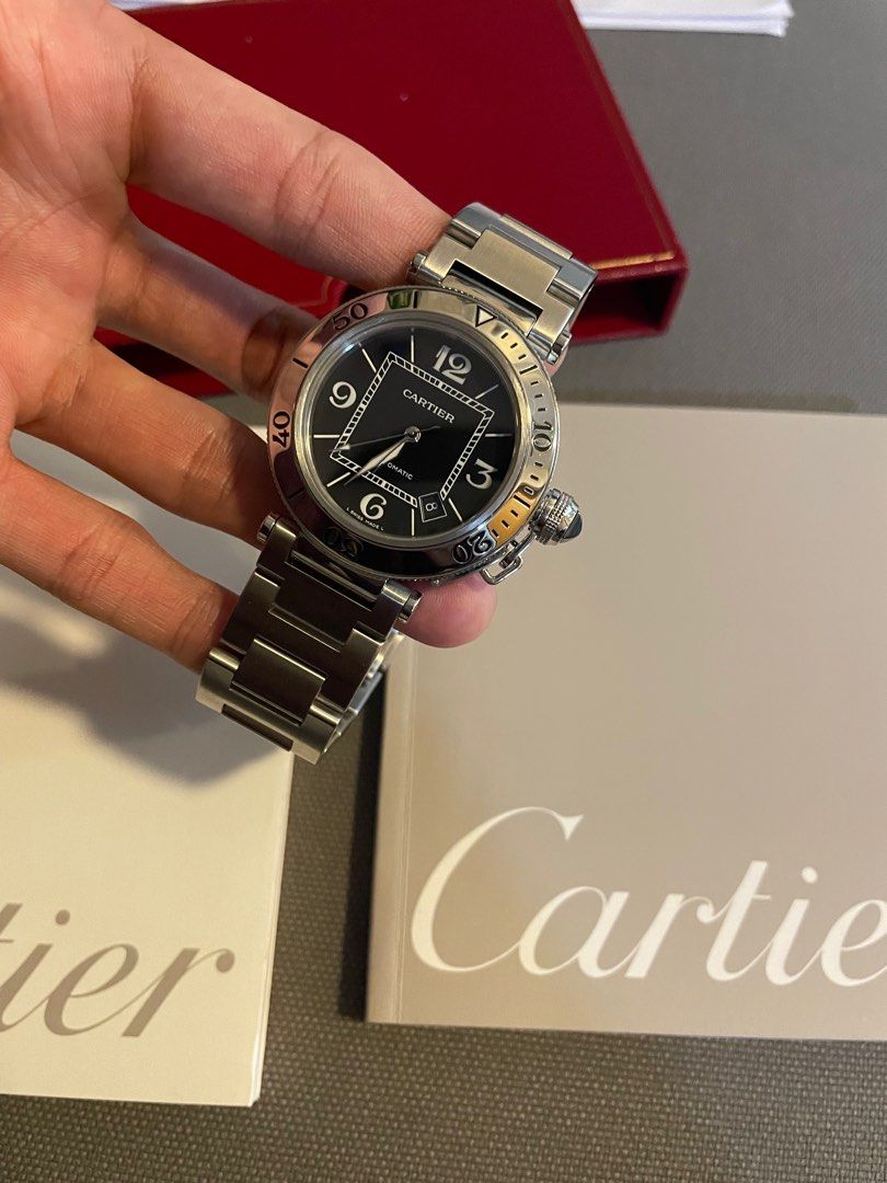 Cartier pasha seatimer shop