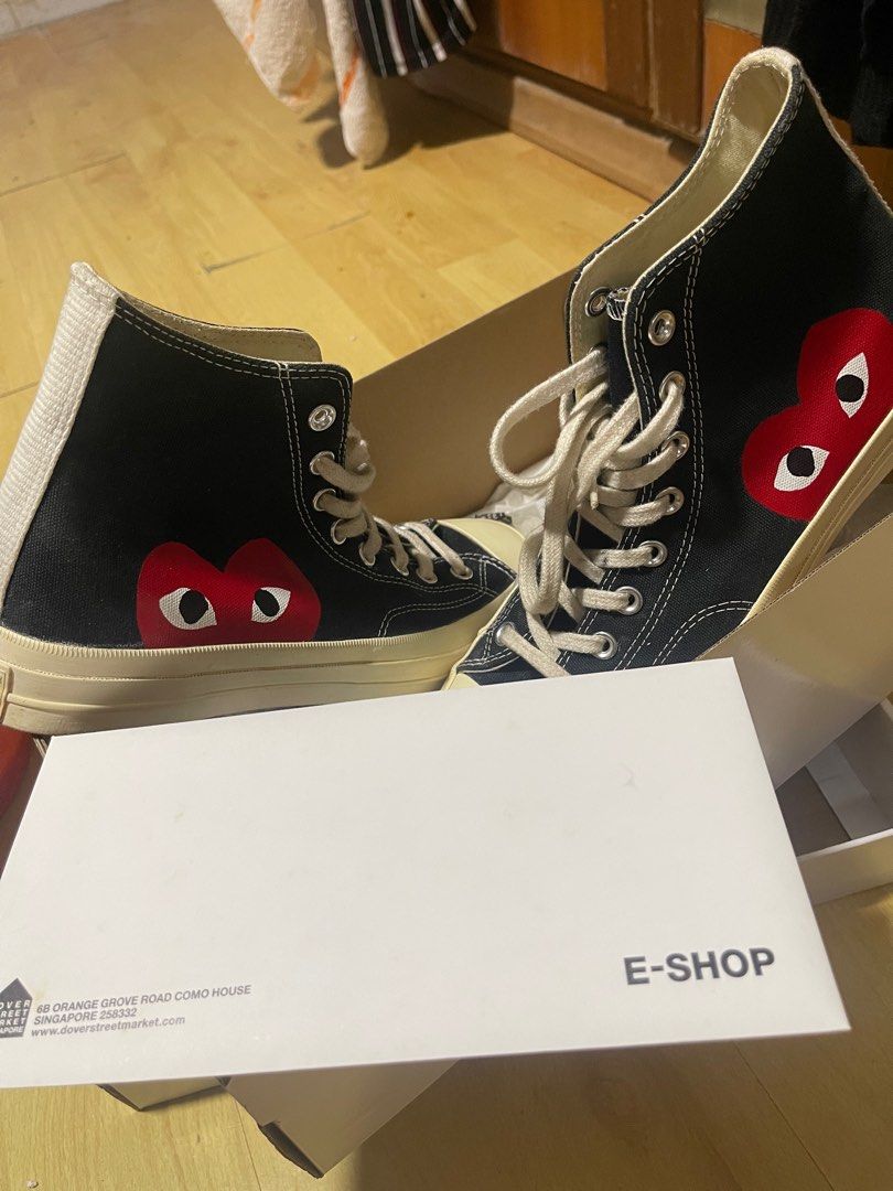 Dover street market cdg converse top