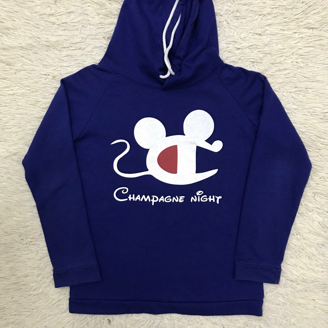 CHAMPAGNE NIGHT PARODY MICKEY CHAMPION SWEATSHIRT HOODIE