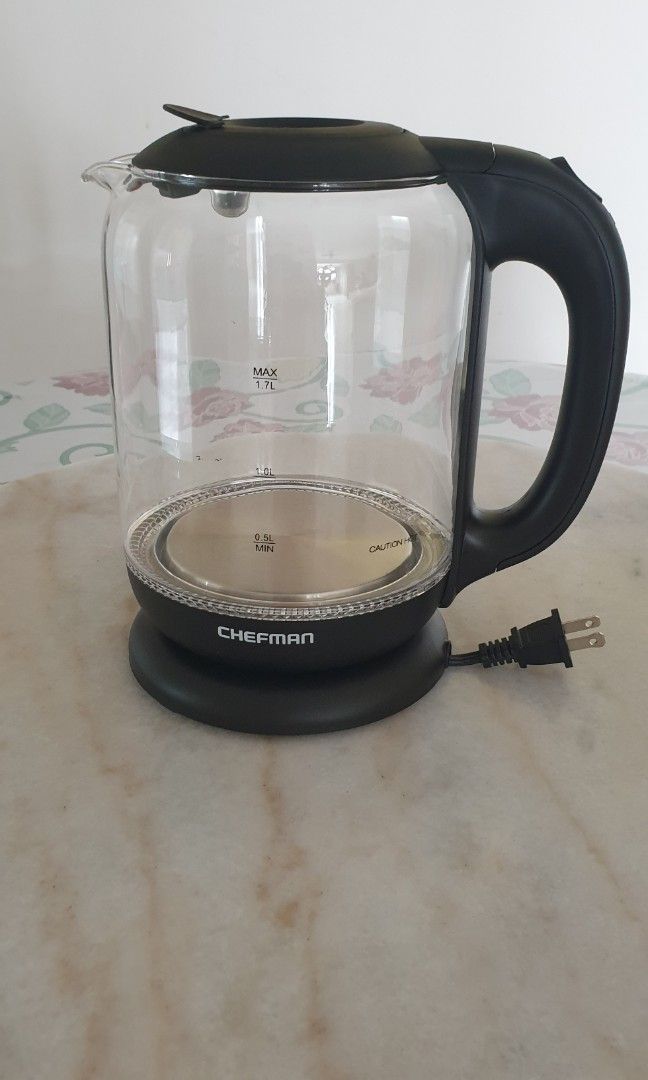Electric kettle chefman store