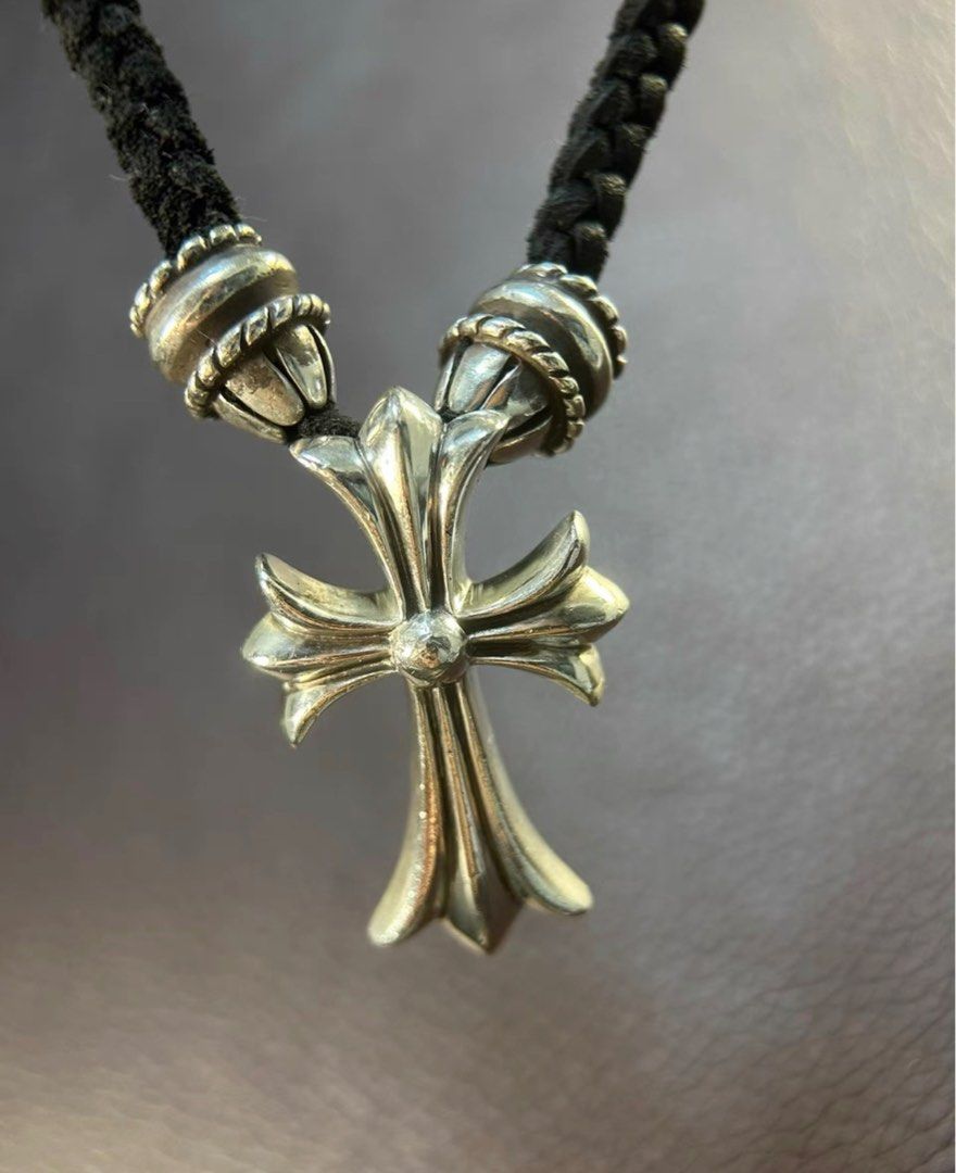 Chrome hearts leather necklace top
