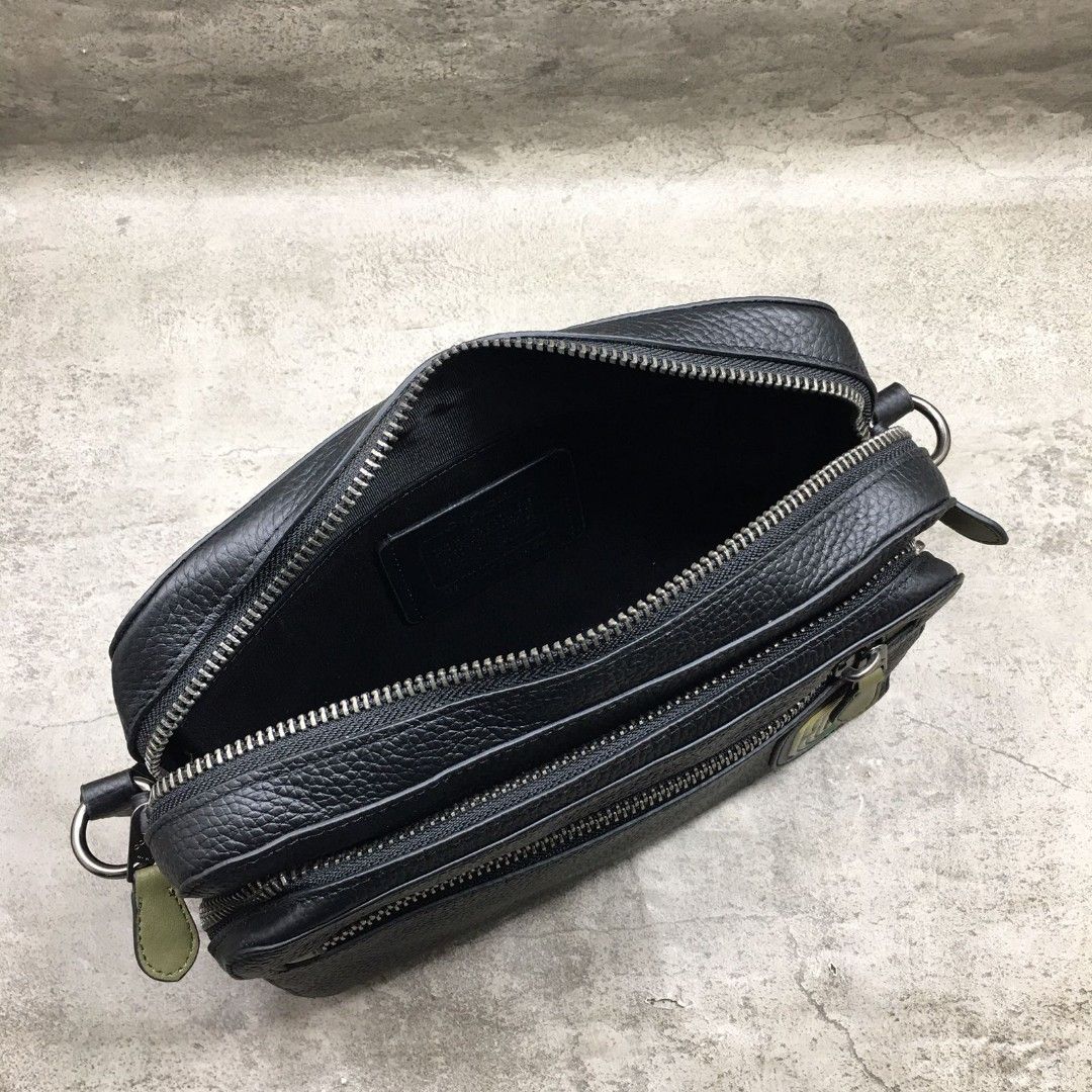 West camera bag in colorblock with coach patch 2025