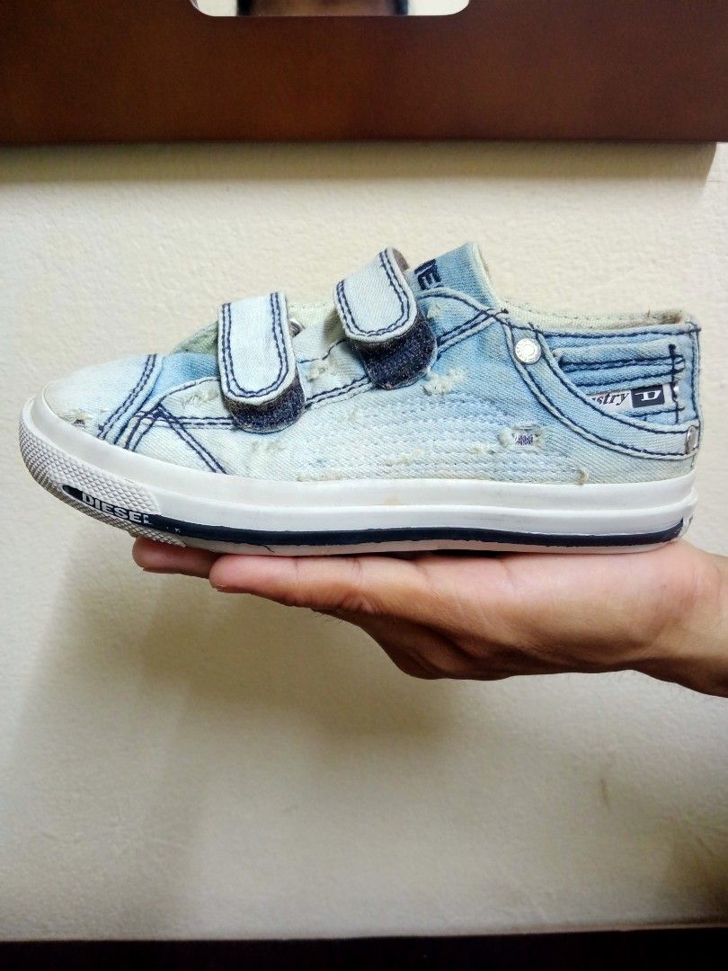 DENIM DIESEL KIDS SHOES Babies Kids Babies Kids Fashion on Carousell