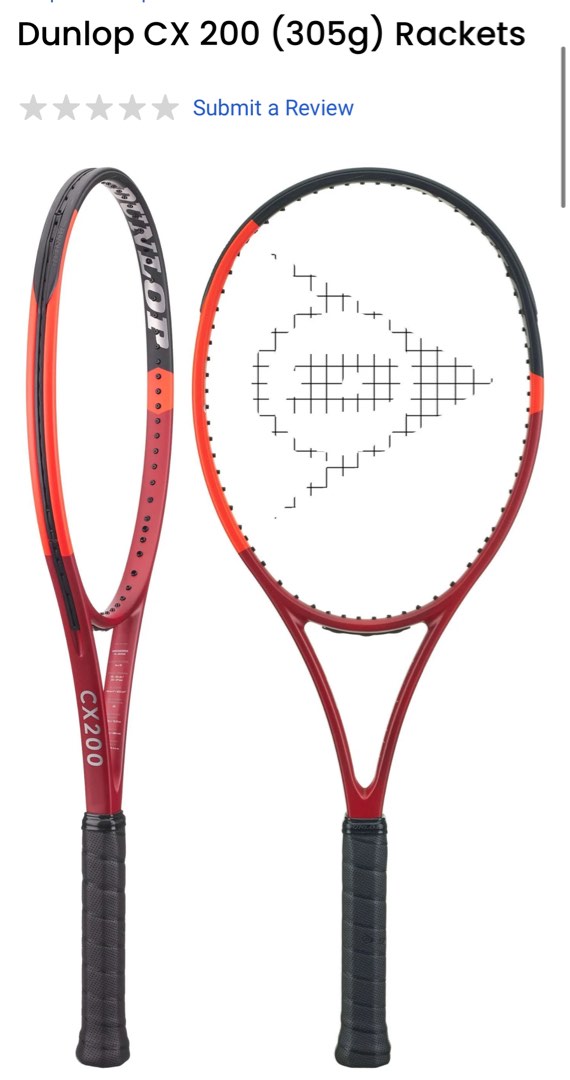 Dunlop 2024 CX200 series, Sports Equipment, Sports & Games, Racket