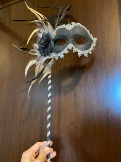 Etnika Masquerade Mask with handle