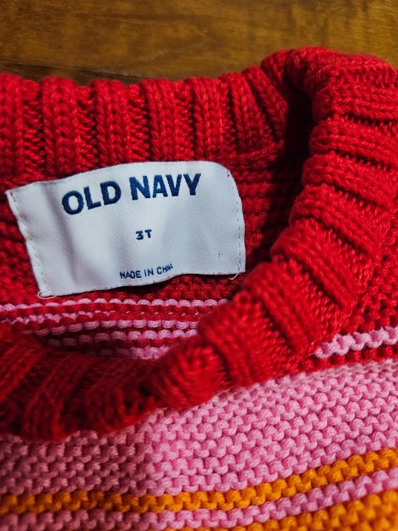 Old navy top rainbow sweater