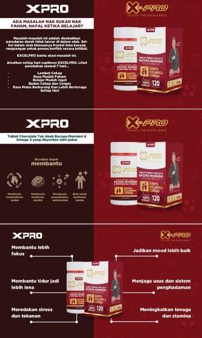 Excel PRO(2024) (Category: Vitamins & Supplements) located in Singapore. Submitted by Bydarifyah (Listing ID 1286511708, Image 3). Description: .