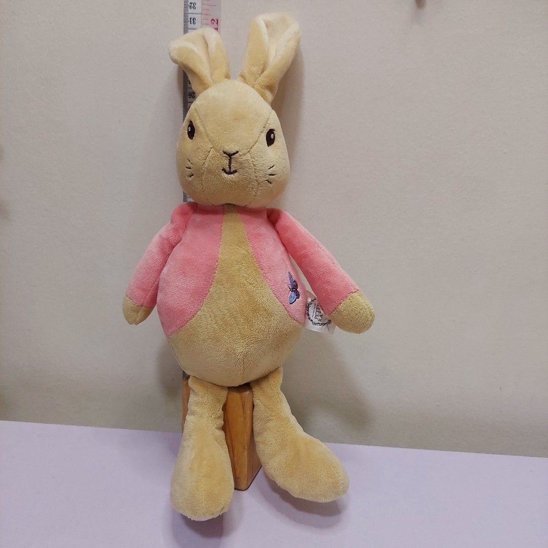 Flopsy Bunny Beatrix Potter Peter Rabbit Stuff Toy (Category: Plushies & Soft Toys) located in Pasig City. Submitted by muffinstoysshop (Listing ID 1286621718, Image 2). Description: Size: 15 x 13 x 31cm 6 x 5 x 12 inches.