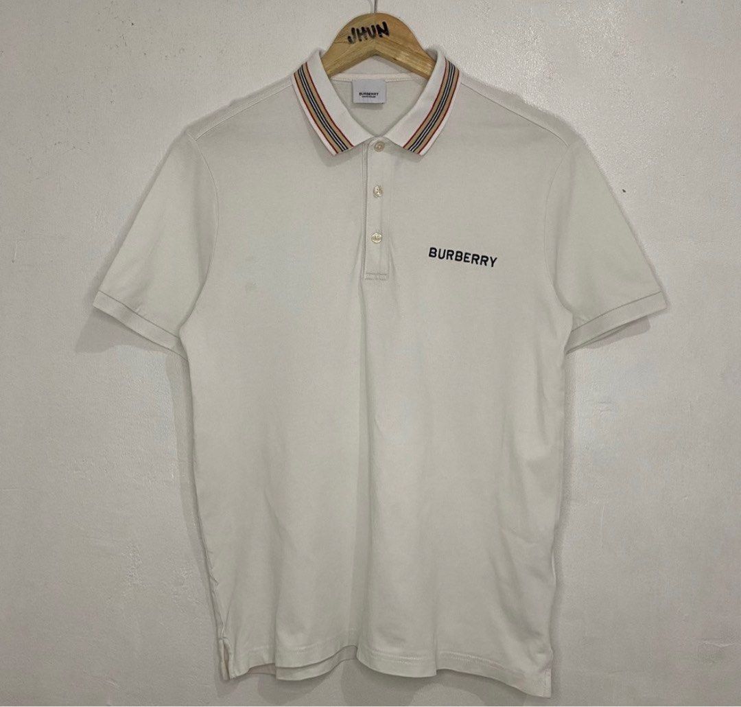 For sale Burberry polo shirt Men s Fashion Tops Sets Tshirts