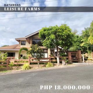 For Sale Fully Furnished 3 BR House with expansive lot area and breathtaking views in Leisure Farms, Batangas!