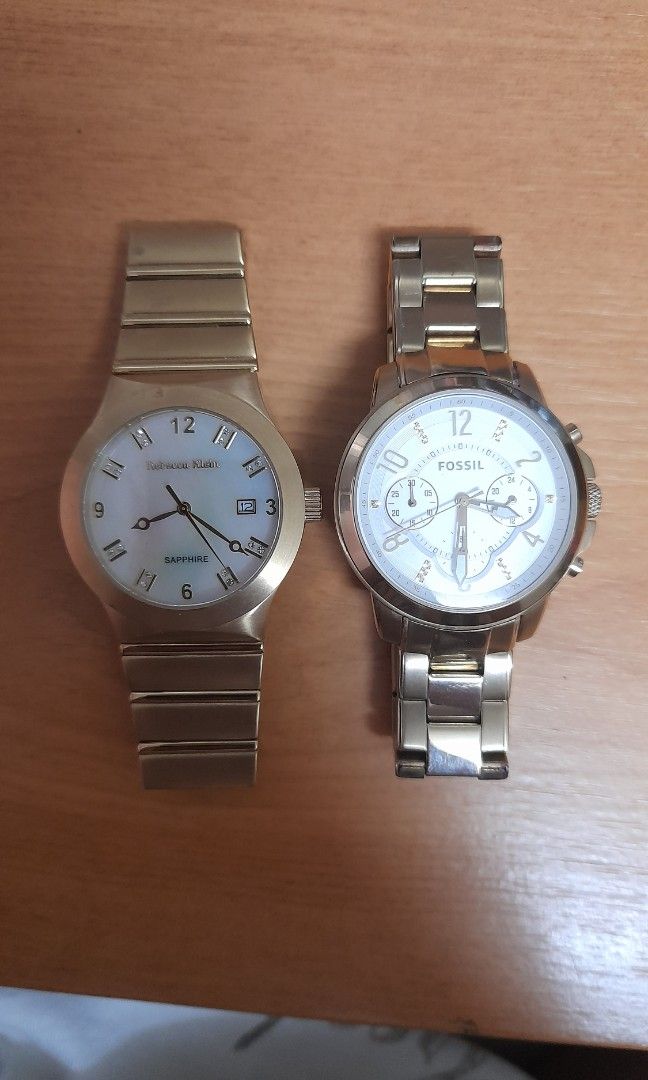 Fossil Rebecca Klein Take All Stainless Women s Fashion Watches Accessories Watches on Carousell