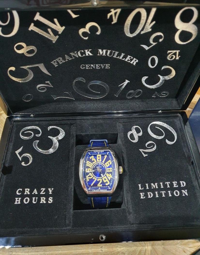 FRANCK MULLER Crazy Hours Limited edition Luxury Watches on
