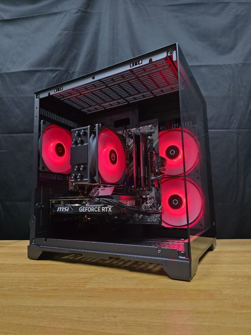 i7 8700 GTX1060 6GB msi m.2SSD REDファン