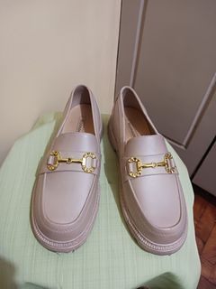Free Item: Nude Rubber Loafers (Rain Shoes)