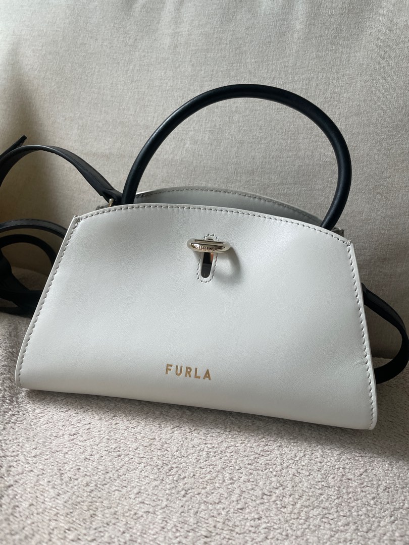 Furla Genesi Mini Bag White