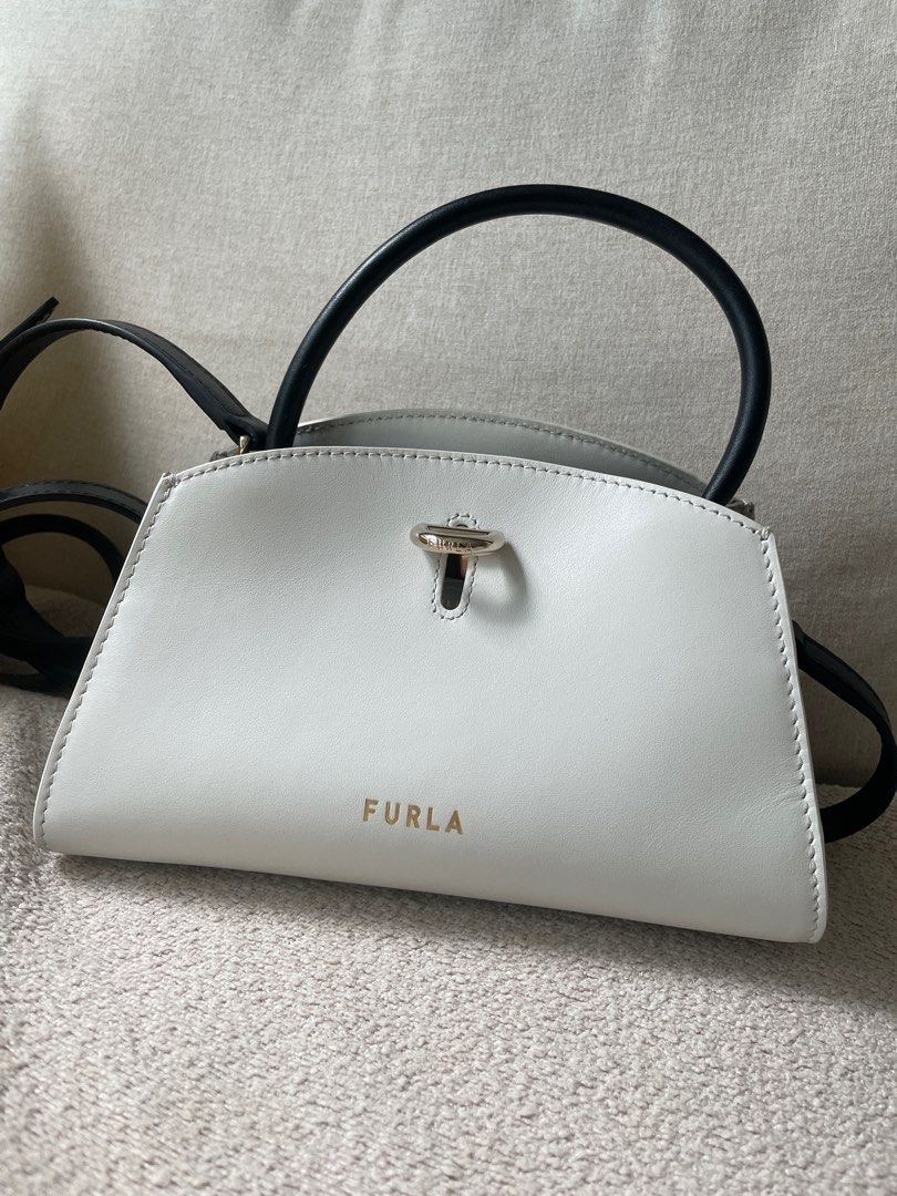 Furla on sale white handbag