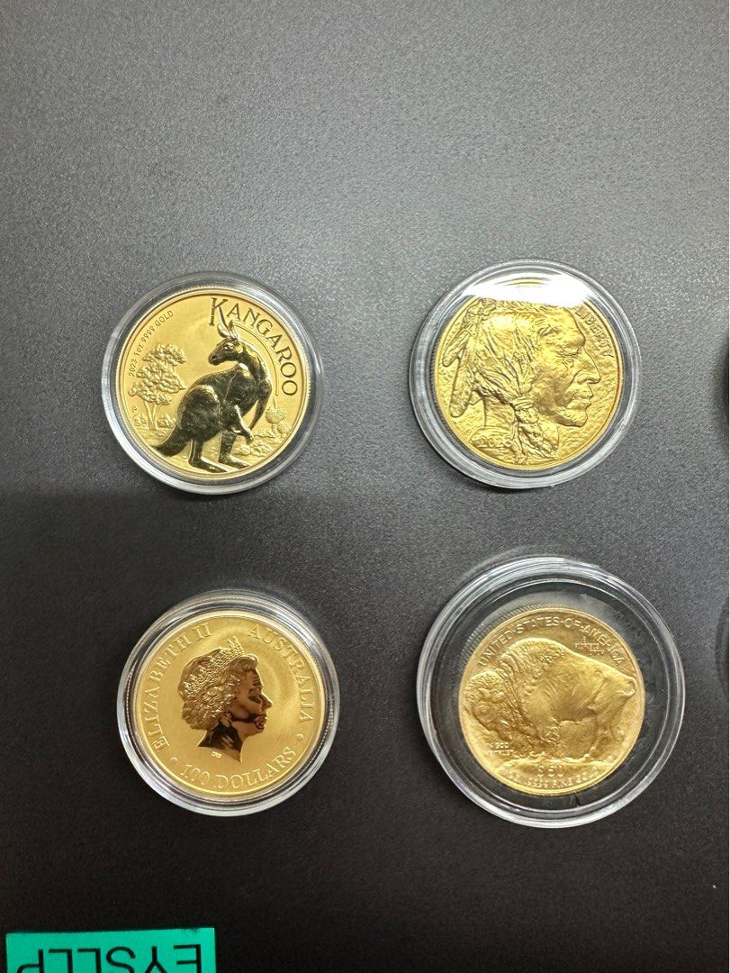 Gold 1oz bullion coins, Hobbies & Toys, Memorabilia & Collectibles,  Currency on Carousell