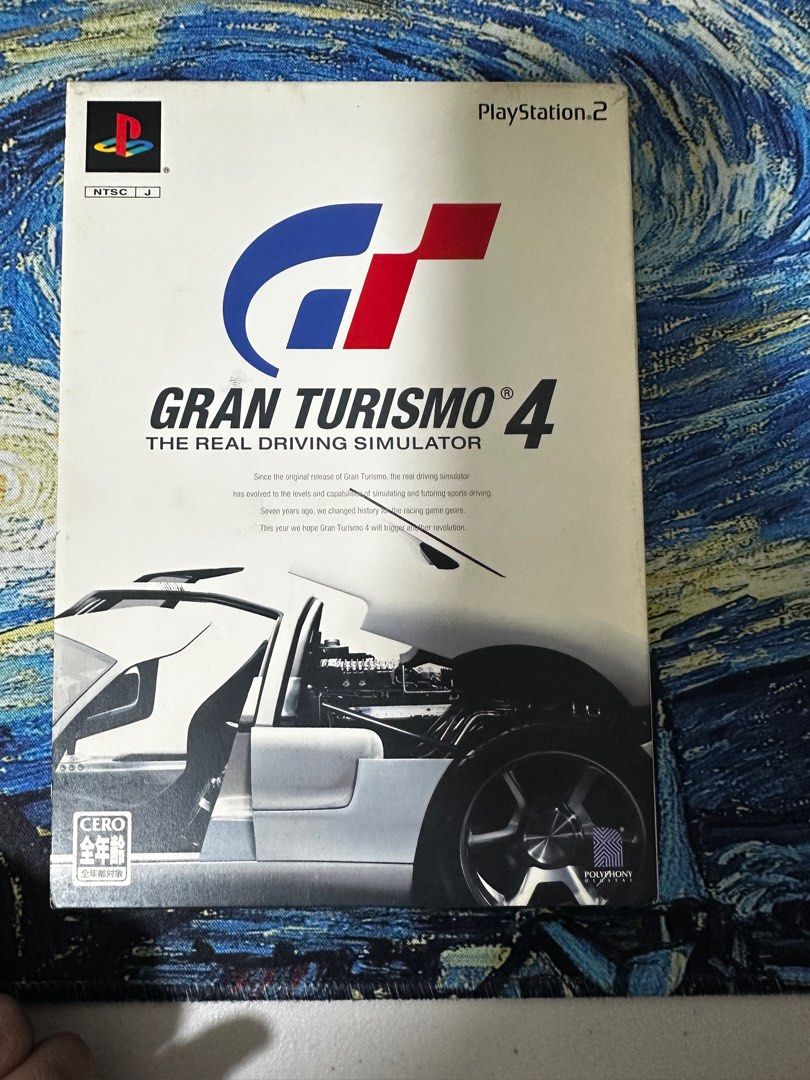 Gran Turismo 4 PS2 box set, Video Gaming, Video Games, PlayStation on